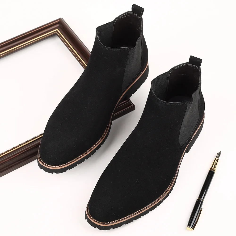 Men Ankle Boots British Style  – обзор и цена Chelsea Boots Men