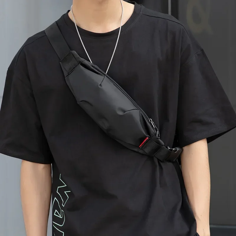 Men's Minimalist Crossbody Bag – обзор и цена Fashion Harness Men