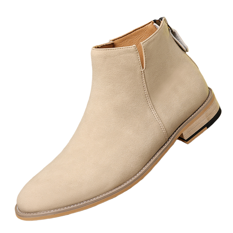 Spring Autumn High-Top Leather – обзор и цена Chelsea Boots Men