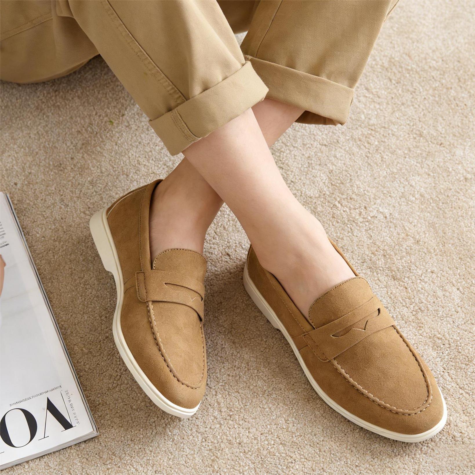 Men's Breathable Loafers Fashi – обзор и цена Suede Loafers Men