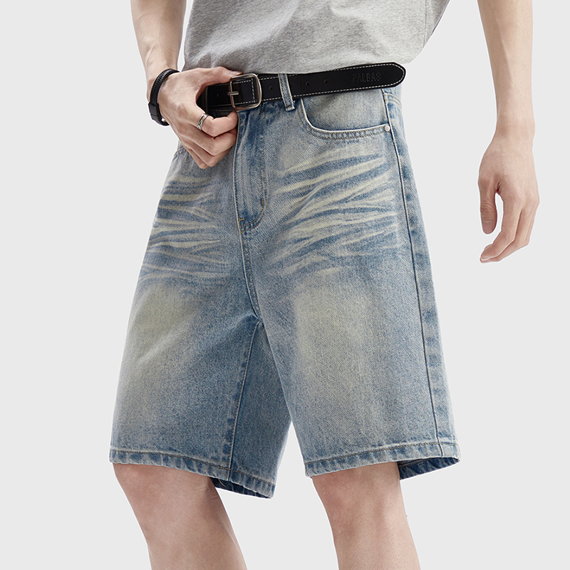 Vintage Washed Denim Shorts Me – обзор и цена Men'S Fashion Jeans