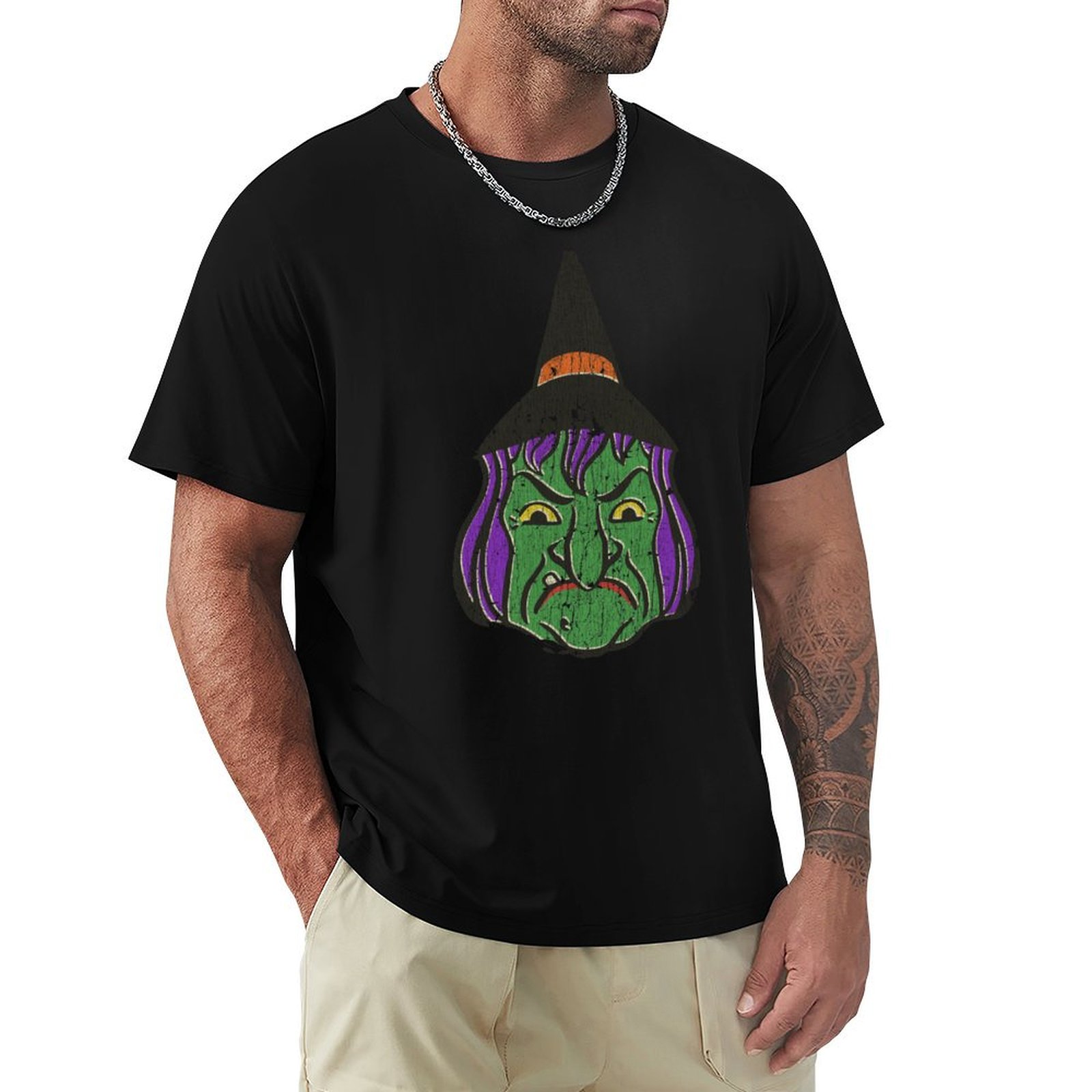 1950s Halloween Witch T-Shirt  – обзор и цена 1950S Fashion Men'S