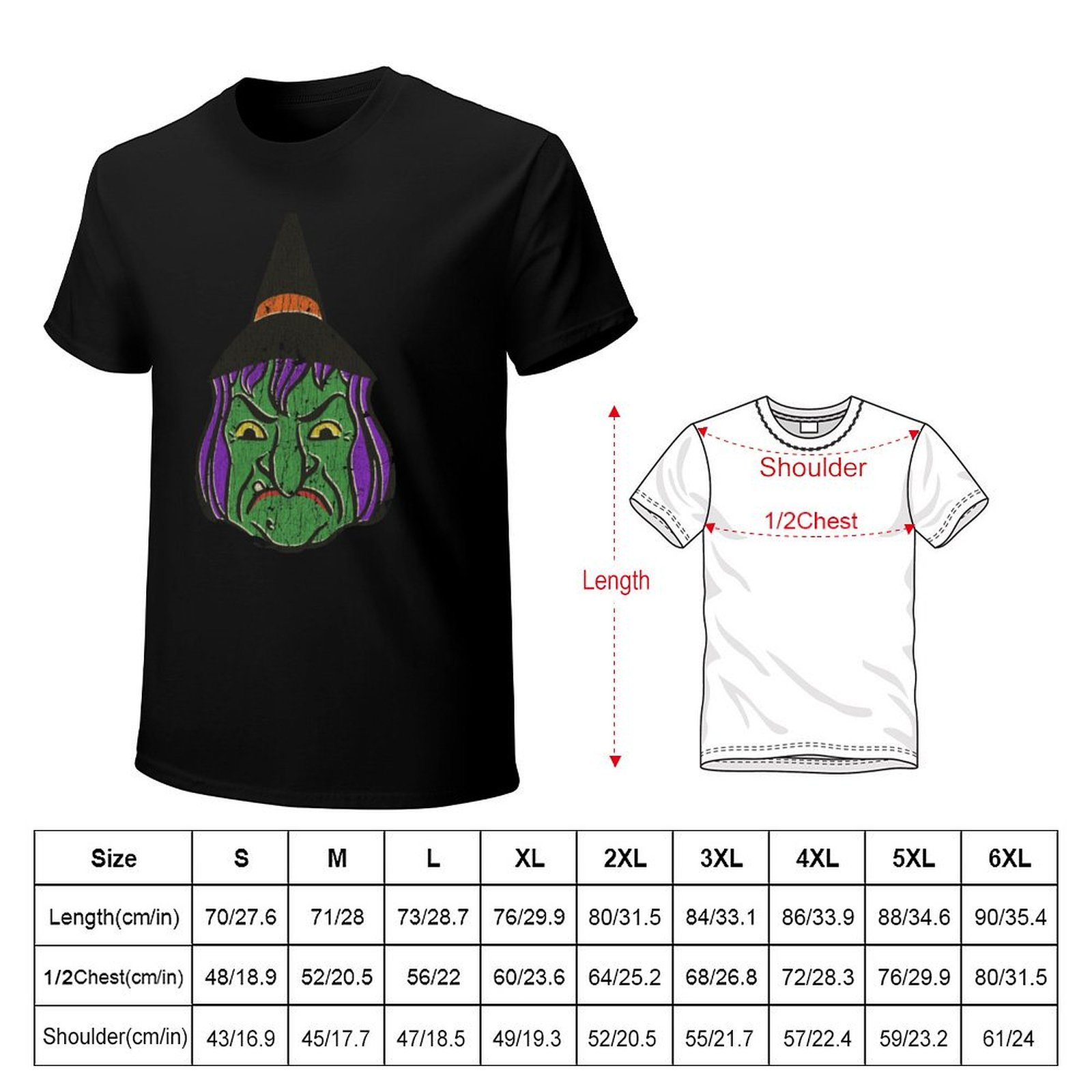1950s Halloween Witch T-Shirt  – обзор и цена 1950S Fashion Men'S