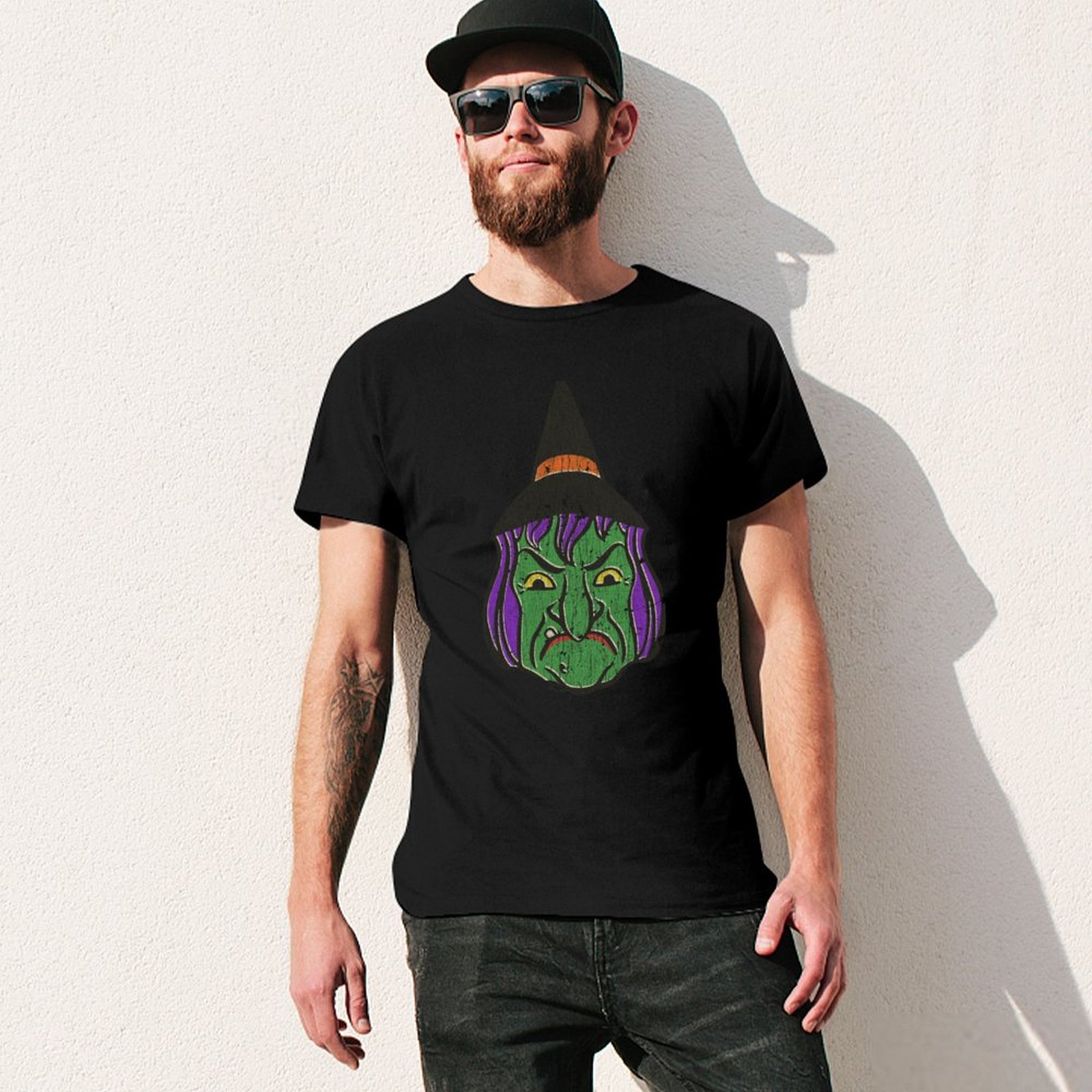 1950s Halloween Witch T-Shirt  – обзор и цена 1950S Fashion Men'S