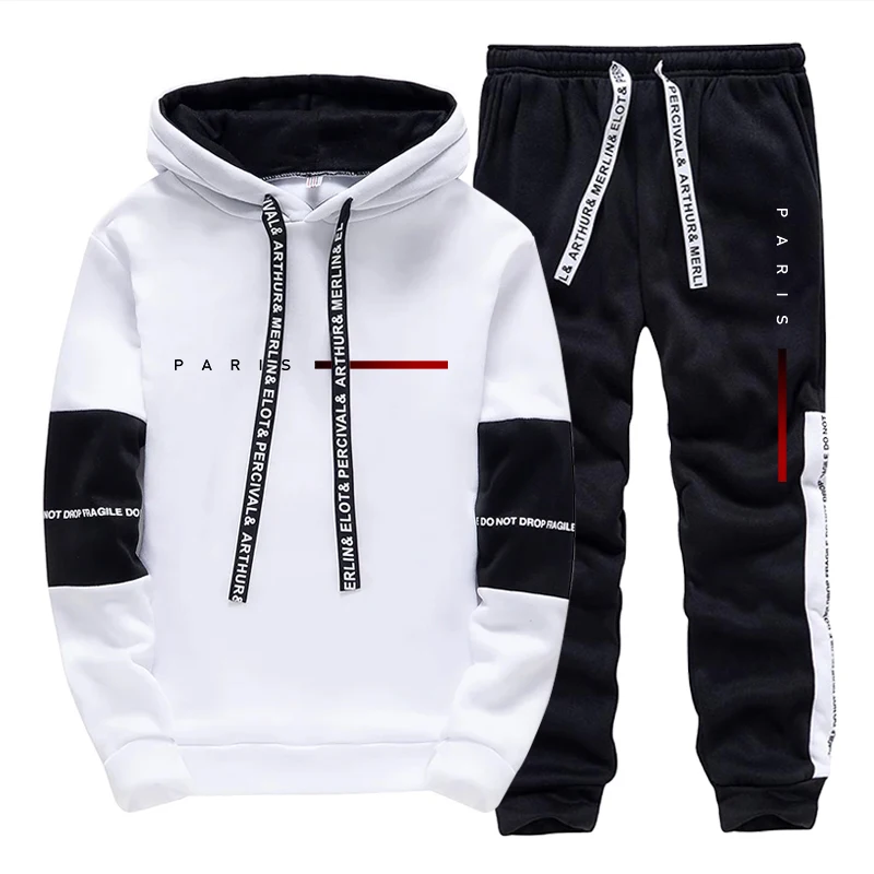 Men's Set Paris Fashion Hoodie – обзор и цена Men'S Fashion Pants