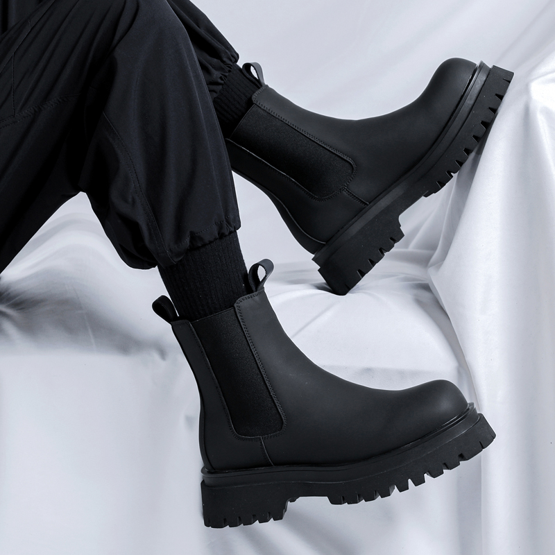 2026 Platform Black High Top B – обзор и цена Chelsea Boots Men
