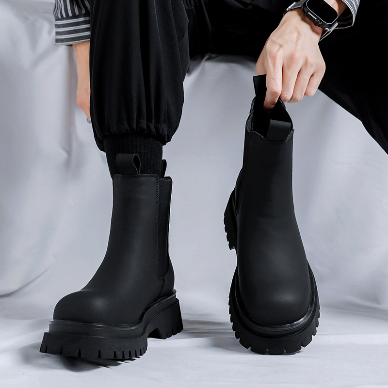 2026 Platform Black High Top B – обзор и цена Chelsea Boots Men