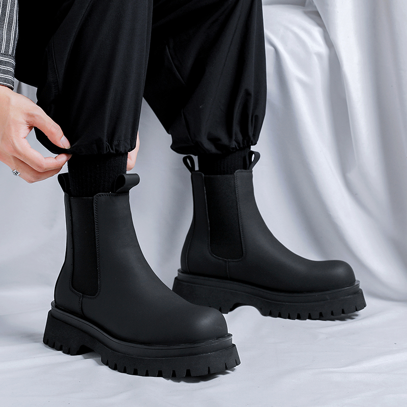 2026 Platform Black High Top B – обзор и цена Chelsea Boots Men