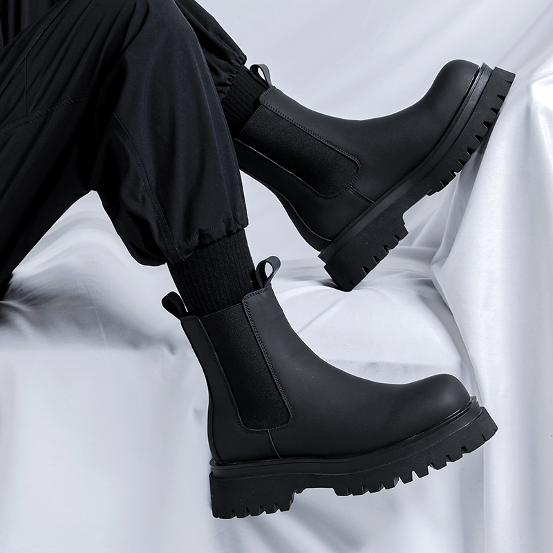 2026 Platform Black High Top B – обзор и цена Chelsea Boots Men