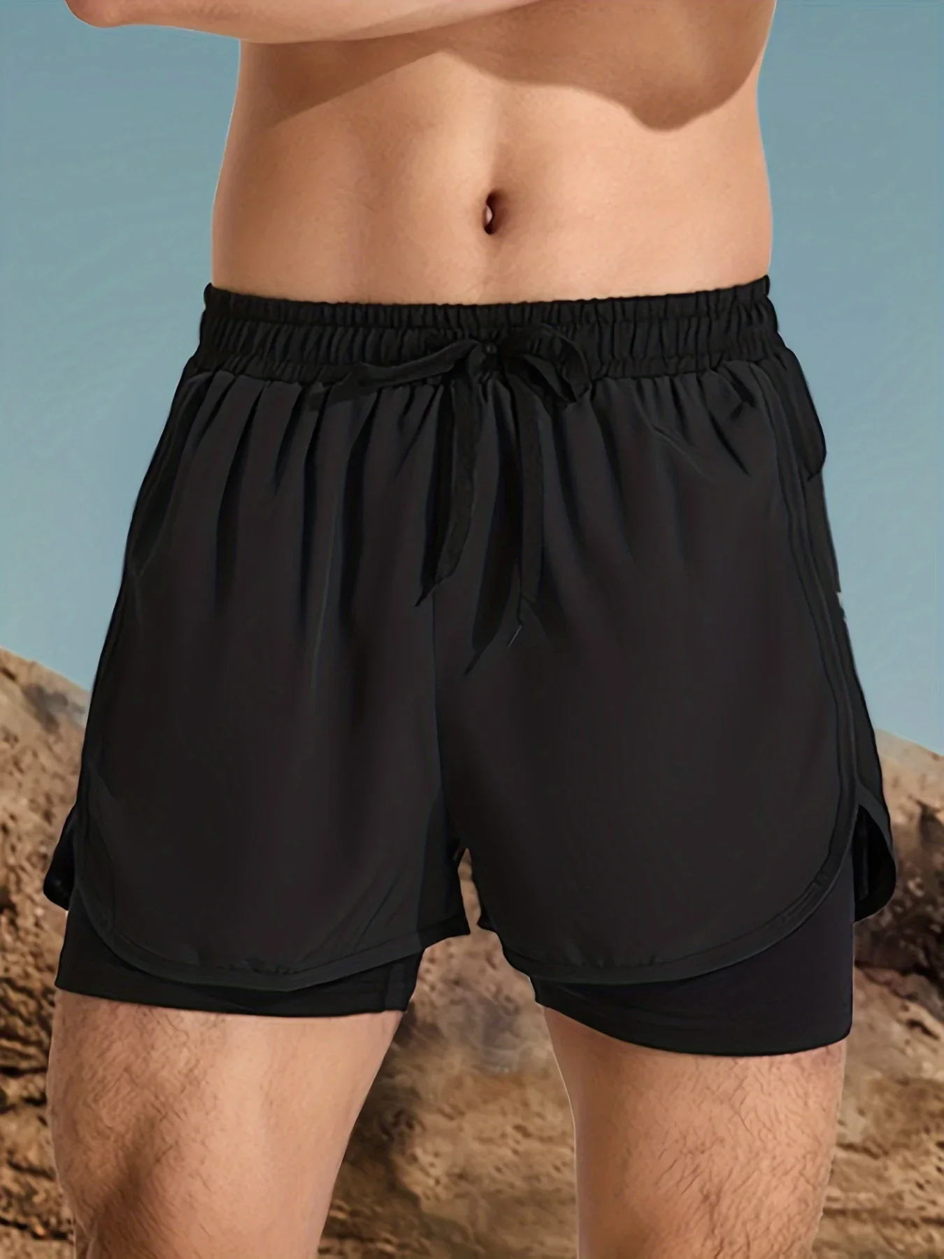 Men's Aloe Pants Athletic Shor – обзор и цена Swim Trunk Shorts