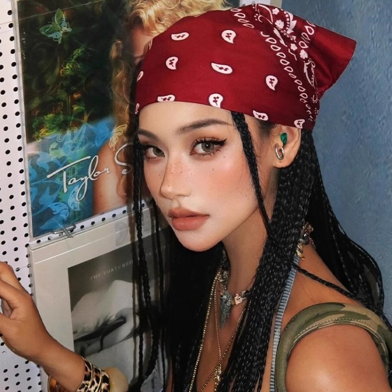 Unisex Men Women Bandana Hairb – обзор и цена Men'S Fashion Head Scarf