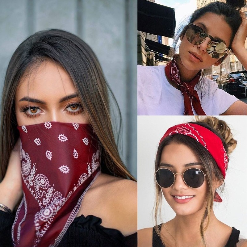 Unisex Men Women Bandana Hairb – обзор и цена Men'S Fashion Head Scarf