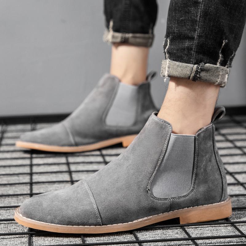 Men Chelsea Boots Suede Leathe – обзор и цена Chelsea Boots Men