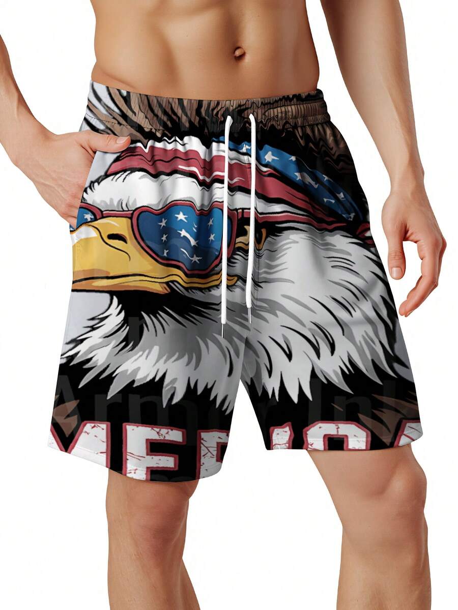 Patriotic Mens Swim Trunks Wit – обзор и цена Swim Trunk Shorts