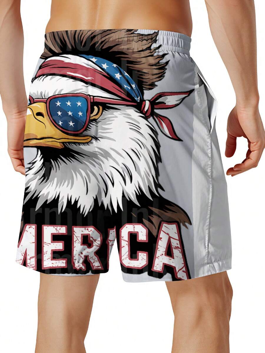 Patriotic Mens Swim Trunks Wit – обзор и цена Swim Trunk Shorts