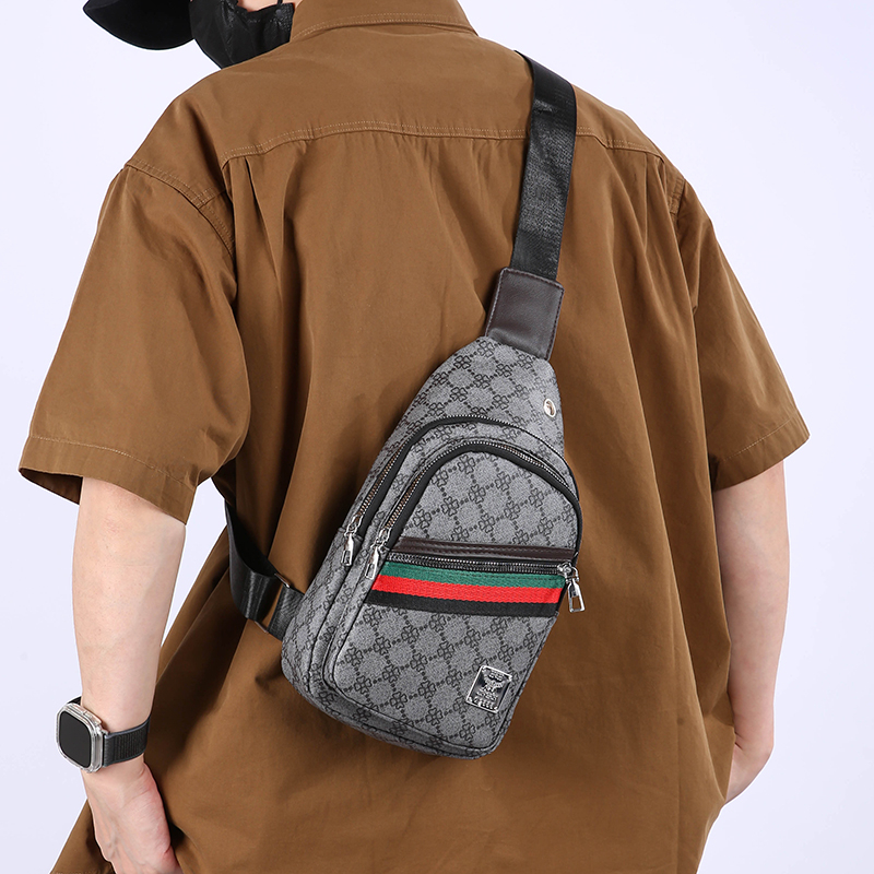 2025Men'sCasual ShoulderBag Wa – обзор и цена Fashion Harness Men