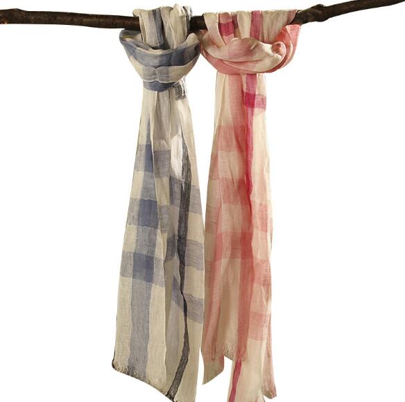 100% Linen Plaid Contrast Tass – обзор и цена Men'S Fashion Head Scarf