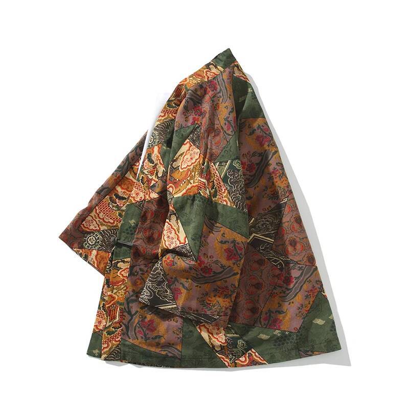 Ethnic Style Print Yukata Men  – обзор и цена Mens Fashion Jumpers