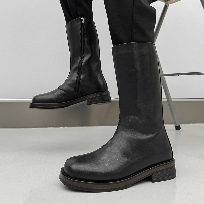 plus size mens fashion stage n – обзор и цена Chelsea Boots Men