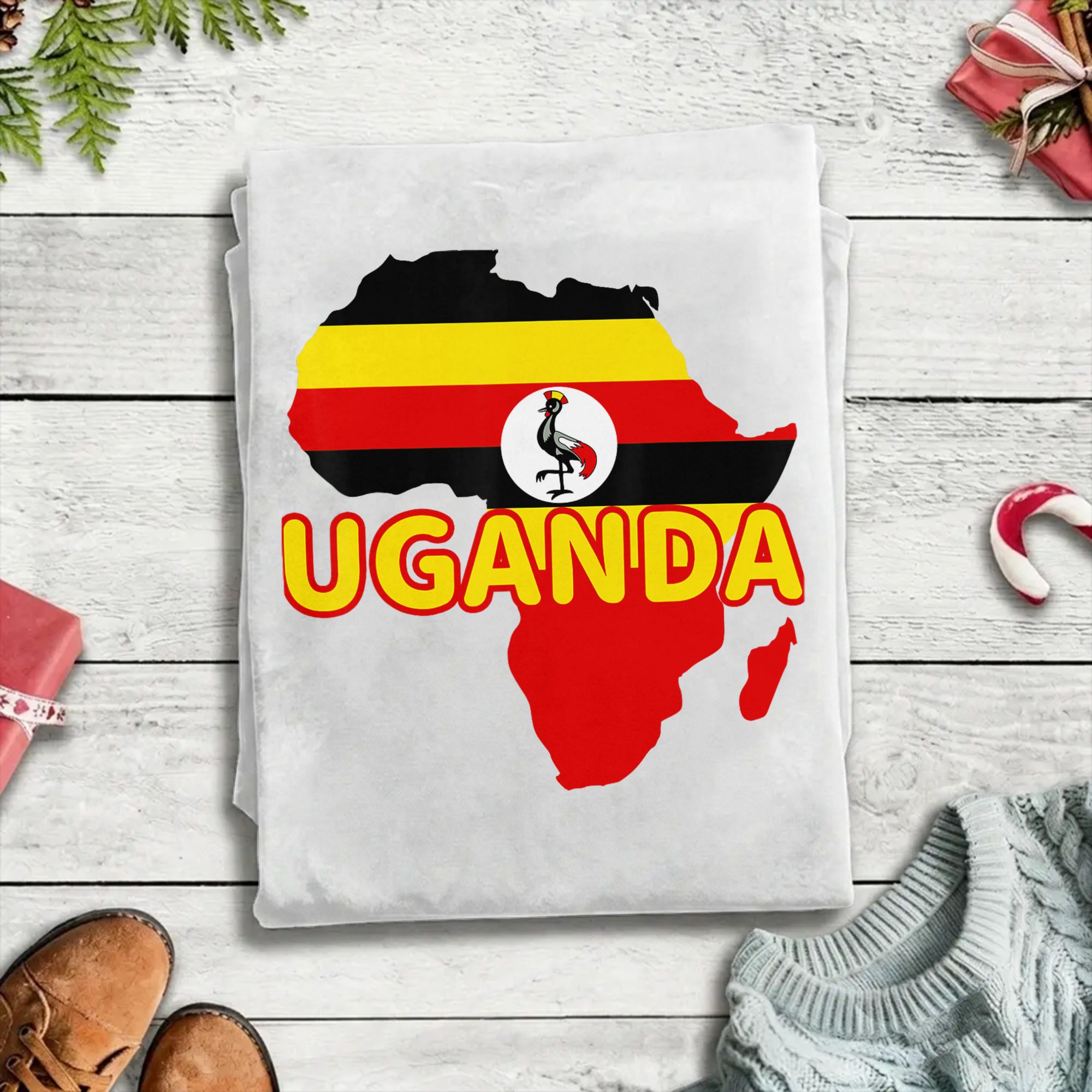 Uganda Ugandan Pride Flag Map  – обзор и цена Men Fashion Uganda